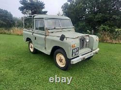 Series 2 land rover 1961 original paint