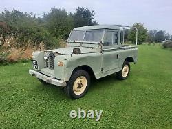 Series 2 land rover 1961 original paint