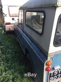 Series 2 land rover, petrol, Tax exempt, MOT exempt, SWB, galvinised chassis