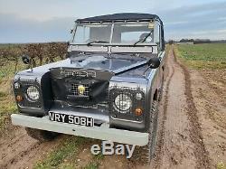 Series 2a Land rover 1969 on galvanised chassis with over drive