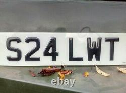 Series 2a Lightweight Land Rover Cherished Number Plate S24 LWT (S2A LWT)