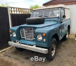 Series 3 Land Rover for restoration 1981