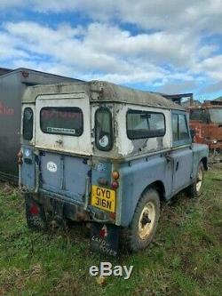 Series 3 Resoration Project Land Rover