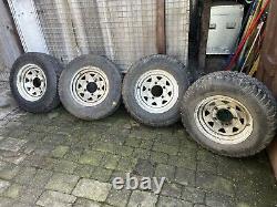 Series 3 land rover wheels and tyres used