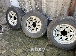 Series 3 land rover wheels and tyres used