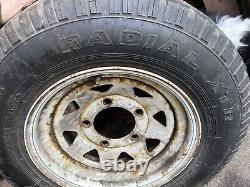 Series 3 land rover wheels and tyres used