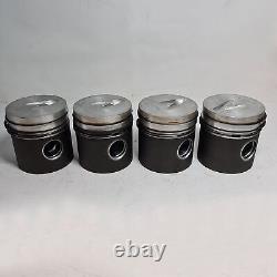 Series 4 Complete Pistons 90.95 0.04 Land Rover 90/110 2.5 Td For Etc8670s