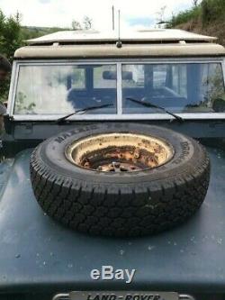 Series Land Rover with tropical roof. First Series 3 or last Series 2a 1970