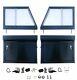 Series Style Front Door Conversion Kit For Land Rover Defender 90 For 2 Doors