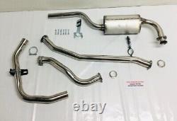 Stainless Conversion Exhaust Land Rover Series Swb 88 With Def'r 200tdi, 2.5td