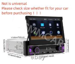 Stereo Car Radio MP5 Player Bluetooth FM USB AUX Head Unit For Carplay WithCamera