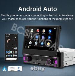 Stereo Car Radio MP5 Player Bluetooth FM USB AUX Head Unit For Carplay WithCamera