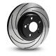 Tarox F2000 Front Solid Brake Discs For Landrover Discovery Series 1 2.0 Mpi