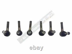 Tie Rod End Kit (6 pieces) suitable for Land Rover Series 1 2 2a to 1973
