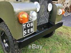 Toylander 2 electric powered Land Rover Series 2 in NATO green