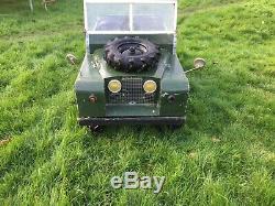 Toylander Land Rover Series 2 Rare twin motor model with chunky tyres, off road