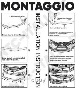 UNDER BUMPER ALFA ROMEO GIULIETTA? Pre? Post Restyle FRONT SPLITTER BLADE