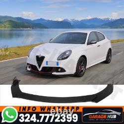 UNDER BUMPER ALFA ROMEO GIULIETTA? Pre? Post Restyle FRONT SPLITTER BLADE