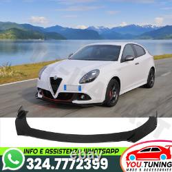 UNDER BUMPER ALFA ROMEO GIULIETTA? Pre? Post Restyle FRONT SPLITTER BLADE
