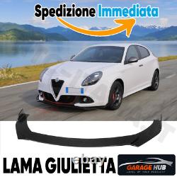 UNDER BUMPER ALFA ROMEO GIULIETTA? Pre? Post Restyle FRONT SPLITTER BLADE