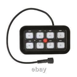 Universal RGB 8 Gang Switch Panel LED Light Relay System APP Control Car Boat RV