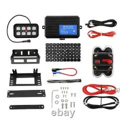 Universal RGB 8 Gang Switch Panel LED Light Relay System APP Control Car Boat RV