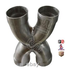 Universal Stainless Steel Exhaust X Pipe Piece Adapter 3'' Xp3-lr1