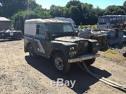 Very early 1958 Series 2 II Land Rover SWB 88 barn find restoration project