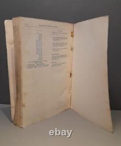 Vintage Landrover Series 1 Original Workshop Manual 1948 to 1958 4291