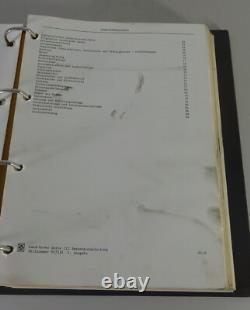 Workshop Manual Land Rover Series III Type 88 & Type 109 Petrol + Diesel