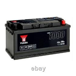 YUASA Car Battery 12V 90Ah 800A B13 T1 Starter SMF Fits BMW 5 Series 530d