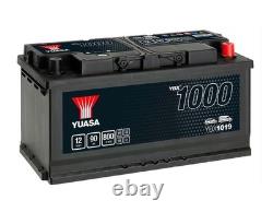 YUASA Car Battery 12V 90Ah 800A B13 T1 Starter SMF Fits BMW 5 Series 530d