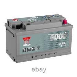 YUASA Car Battery YBX5110 12V 85Ah 800A B3 Fits BMW 7 Series 750i, iL V12