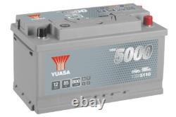 YUASA Car Battery YBX5110 12V 85Ah 800A B3 Fits BMW 7 Series 750i, iL V12